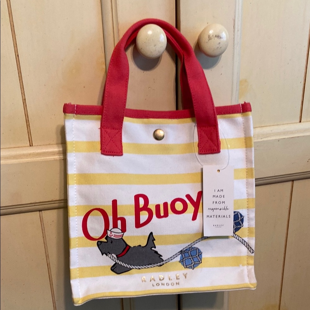 NWT-Radley Cotton Mini Tote